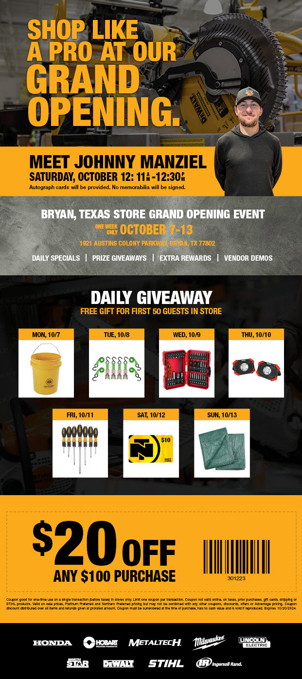 Bryan, TX Grand Opening